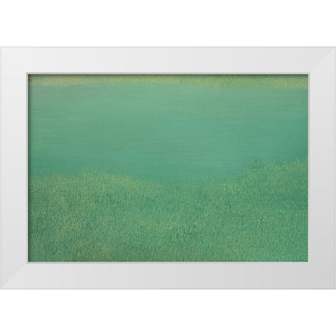 Der Morgen White Modern Wood Framed Art Print by Li, Heng