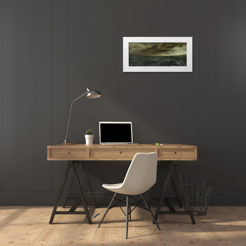 Ohne Titel 1514 White Modern Wood Framed Art Print by Li, Heng