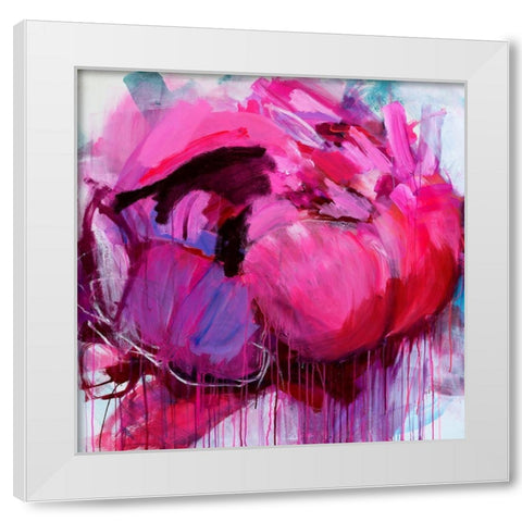 OT 52-17 White Modern Wood Framed Art Print by Willberg, Heidi