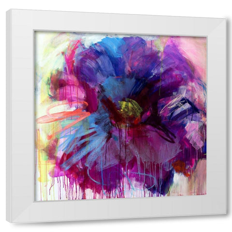 OT 50-17 White Modern Wood Framed Art Print by Willberg, Heidi