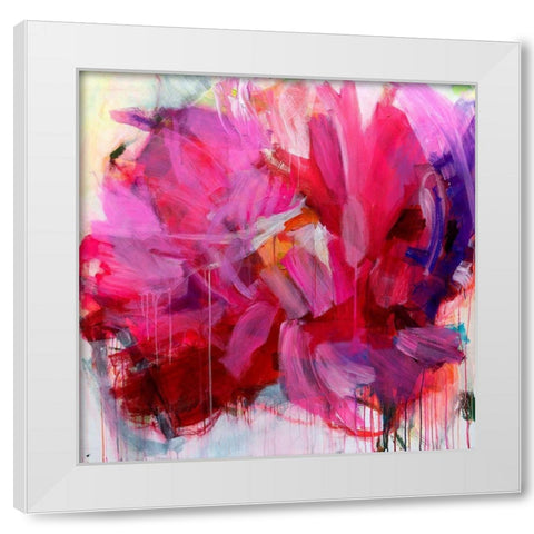 OT 05-18 White Modern Wood Framed Art Print by Willberg, Heidi