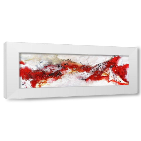 Im Weinberg White Modern Wood Framed Art Print by Folger, Isolde