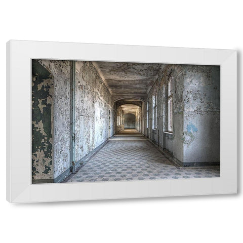 Beelitz No. 6 White Modern Wood Framed Art Print by Belhadi, Michael