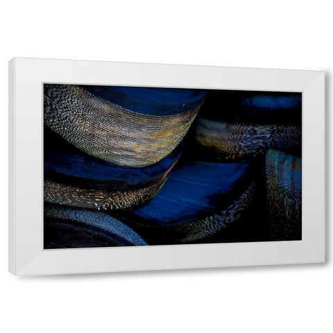 Hafen 3 White Modern Wood Framed Art Print by Krause, Michael