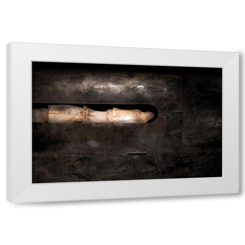 Torpedo White Modern Wood Framed Art Print by Krause, Michael