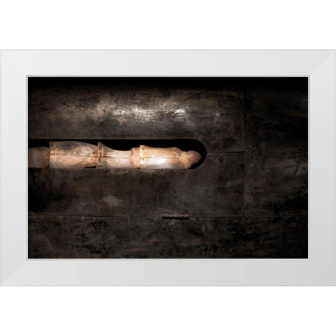 Torpedo White Modern Wood Framed Art Print by Krause, Michael