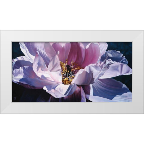 Inner Beauty White Modern Wood Framed Art Print by Schuh, Michael