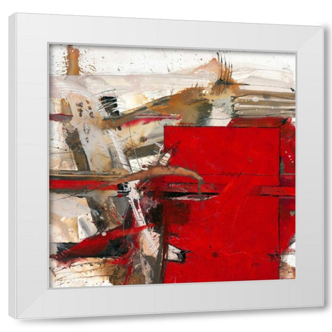 Wenn der Trieb einen Gedanken be White Modern Wood Framed Art Print by Mayer, Norbert