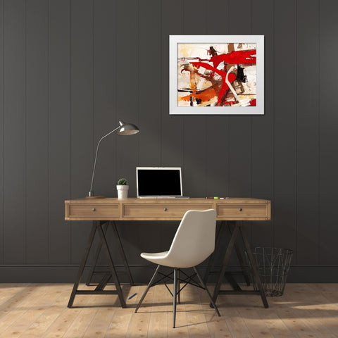 Es ist unschwer White Modern Wood Framed Art Print by Mayer, Norbert