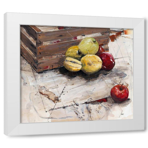 Damit die Sunde erhalten bleibt White Modern Wood Framed Art Print by Mayer, Norbert