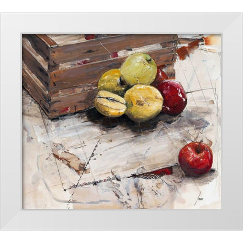 Damit die Sunde erhalten bleibt White Modern Wood Framed Art Print by Mayer, Norbert