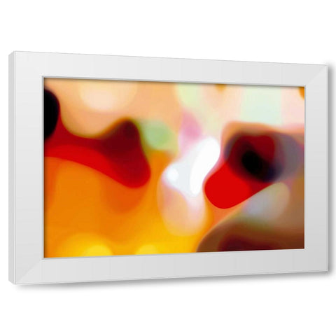 Evolution 10 White Modern Wood Framed Art Print by Klipp, Ortwin