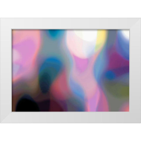 Evolution 12 White Modern Wood Framed Art Print by Klipp, Ortwin