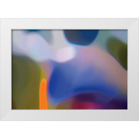 Evolution 11 White Modern Wood Framed Art Print by Klipp, Ortwin