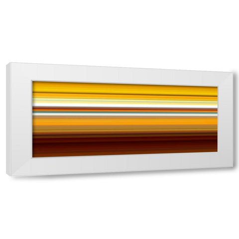 Lichtlinien 468  White Modern Wood Framed Art Print by Klipp, Ortwin