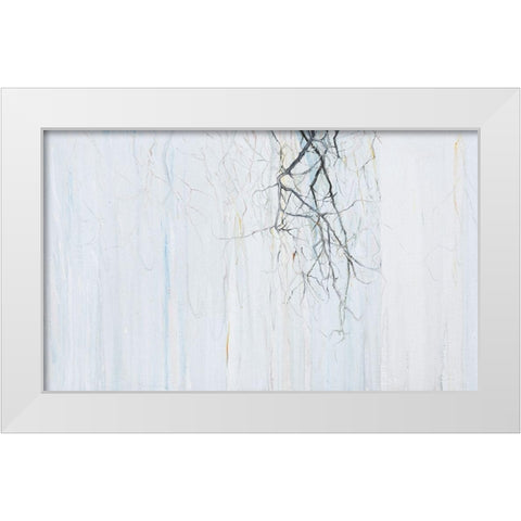 Radici 1  White Modern Wood Framed Art Print by Capogrosso, Pietro
