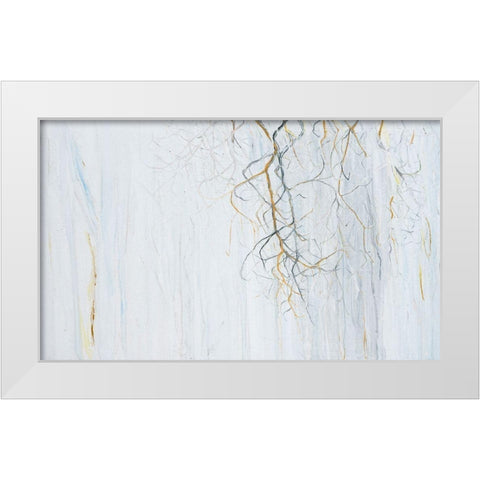 Radici 2  White Modern Wood Framed Art Print by Capogrosso, Pietro