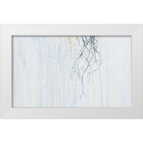 Radici 3  White Modern Wood Framed Art Print by Capogrosso, Pietro