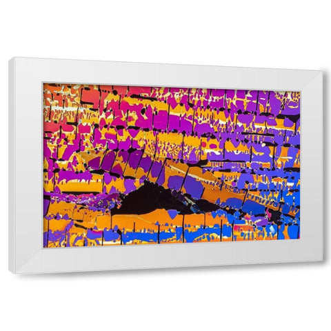 OxalsÃ¤ure White Modern Wood Framed Art Print by Juzak, Peter