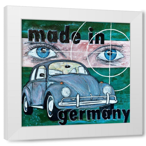 Made in Germany White Modern Wood Framed Art Print by HÃ¼ttner, Rainer