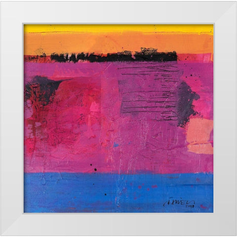 Memory of Japan I White Modern Wood Framed Art Print by SÃ¼ess, Robert