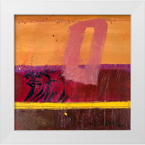 Memory of Japan II White Modern Wood Framed Art Print by SÃ¼ess, Robert