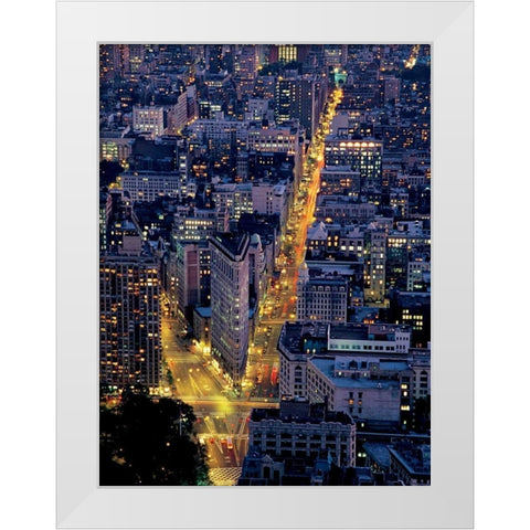 Flat light White Modern Wood Framed Art Print by Reis, Thomas