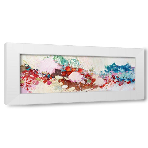 Expression White Modern Wood Framed Art Print by Endress, Sabine