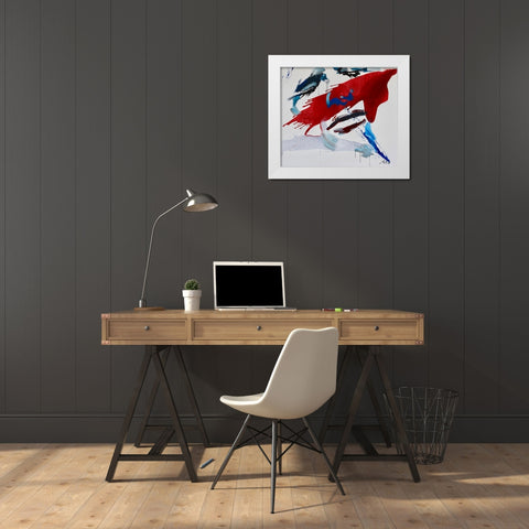 Sleeping Beauty I White Modern Wood Framed Art Print by Miteff, Stefan