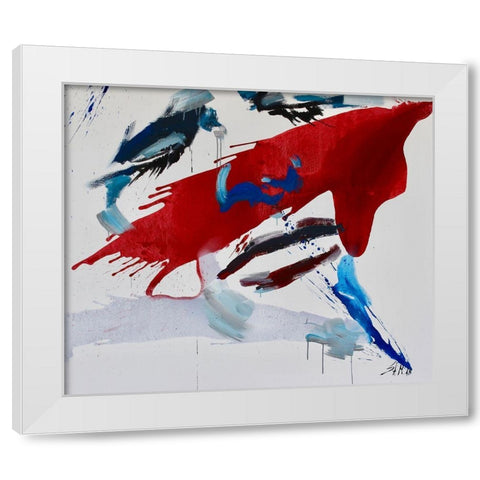 Sleeping Beauty I White Modern Wood Framed Art Print by Miteff, Stefan