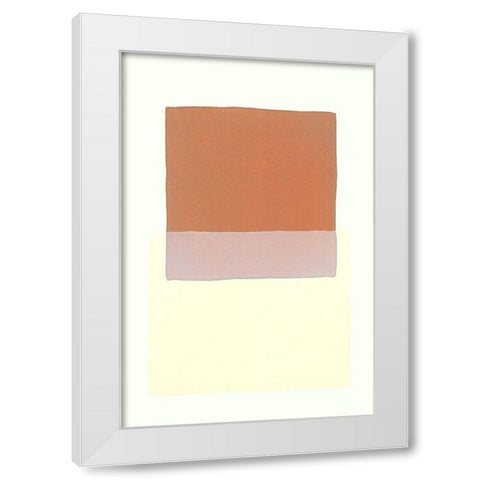 Color Code 7 White Modern Wood Framed Art Print by Maier, Werner