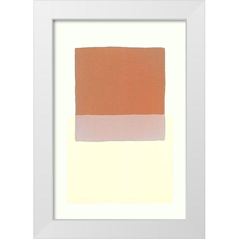 Color Code 7 White Modern Wood Framed Art Print by Maier, Werner
