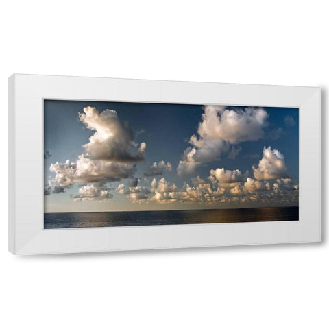 Sea 816 White Modern Wood Framed Art Print by Palacios, J.A.
