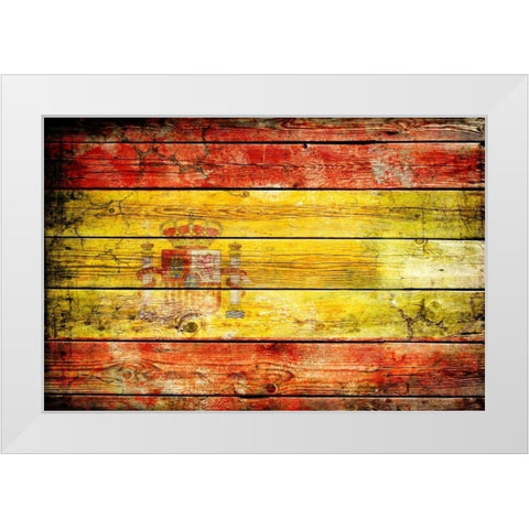 Spain 2 White Modern Wood Framed Art Print by Robins, John H.