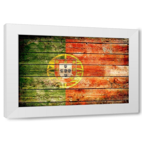 Portugal 2 White Modern Wood Framed Art Print by Robins, John H.
