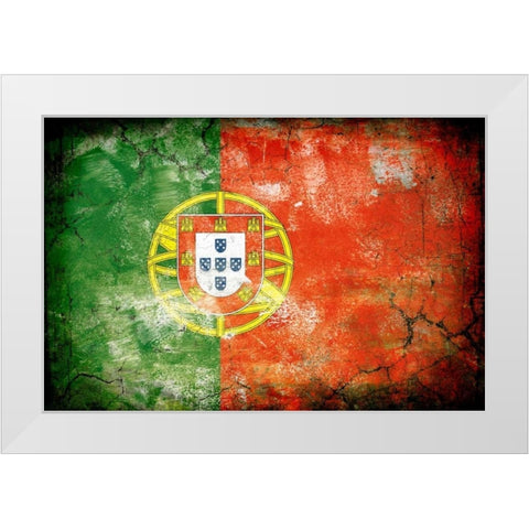 Portugal 1 White Modern Wood Framed Art Print by Robins, John H.