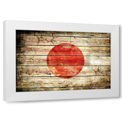Japan 2 White Modern Wood Framed Art Print by Robins, John H.