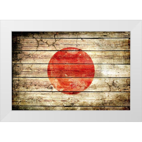 Japan 2 White Modern Wood Framed Art Print by Robins, John H.