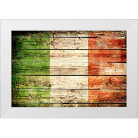 Italy 2 White Modern Wood Framed Art Print by Robins, John H.