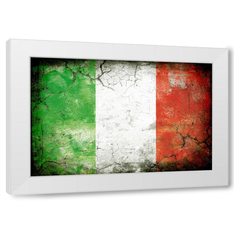 Italy 1 White Modern Wood Framed Art Print by Robins, John H.