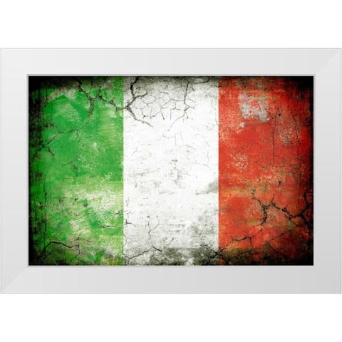 Italy 1 White Modern Wood Framed Art Print by Robins, John H.