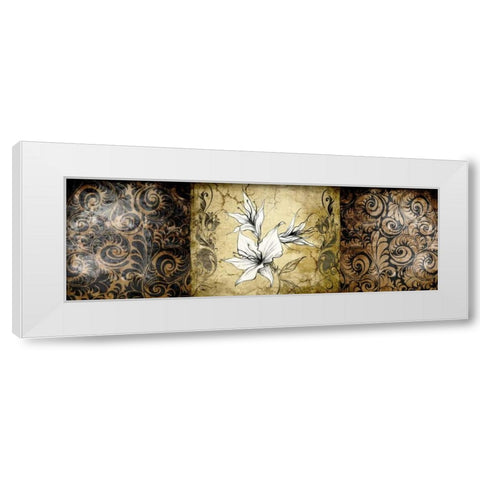 Brown Vintage White Modern Wood Framed Art Print by Willow, Susan P.