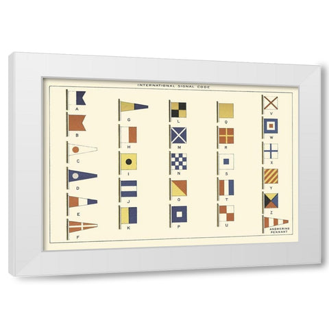 Nautilus VI White Modern Wood Framed Art Print by Unknown