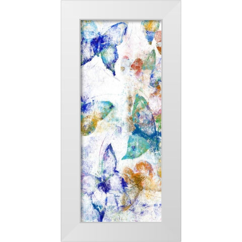 Bright Flight I White Modern Wood Framed Art Print by Studio W