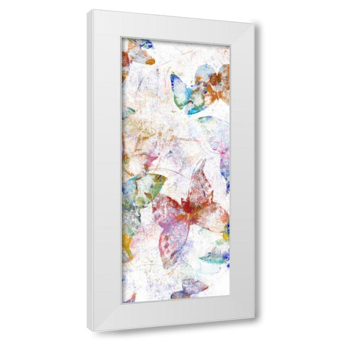 Bright Flight II White Modern Wood Framed Art Print by Studio W