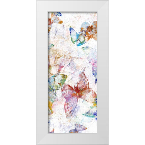 Bright Flight II White Modern Wood Framed Art Print by Studio W