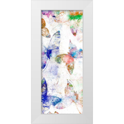 Bright Flight III White Modern Wood Framed Art Print by Studio W