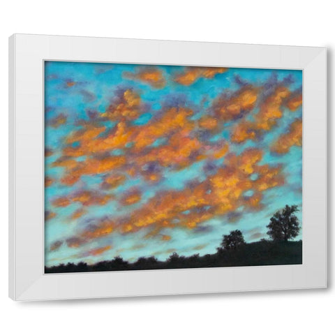 Dreaming is Everything White Modern Wood Framed Art Print by Quin, Marabeth