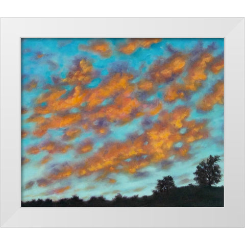 Dreaming is Everything White Modern Wood Framed Art Print by Quin, Marabeth