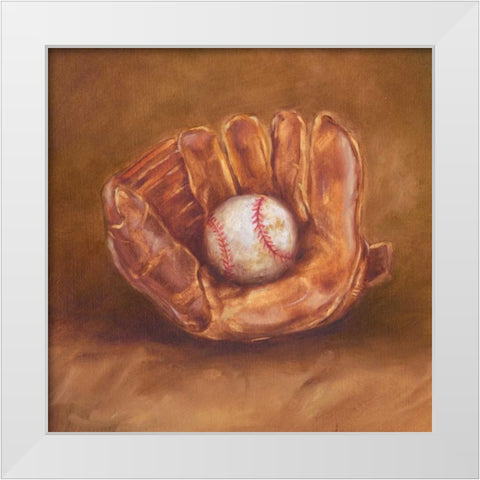 Rustic Sports III White Modern Wood Framed Art Print by Harper, Ethan